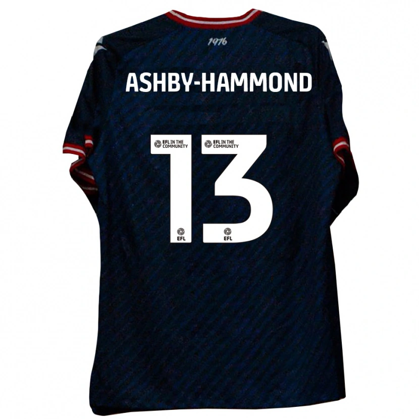 Danxen Criança Camisola Taye Ashby-Hammond #13 Azul Marinho Vermelho Alternativa 2025/26 Camisa Brasil