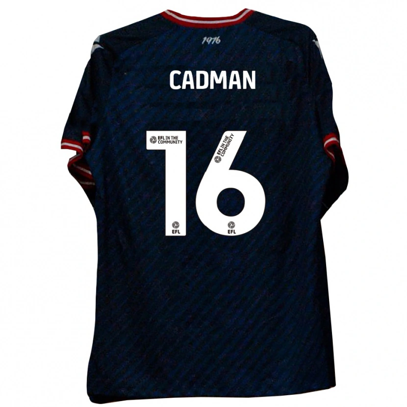 Danxen Criança Camisola Taye Cadman #16 Azul Marinho Vermelho Alternativa 2025/26 Camisa Brasil