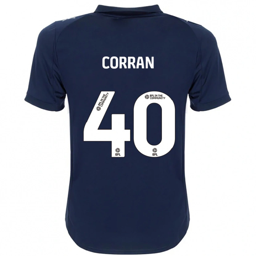 Danxen Criança Camisola Matthew Corran #40 Azul Marinho Branco Alternativa 2025/26 Camisa Brasil