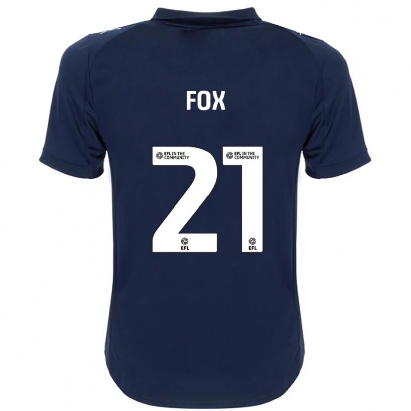 Danxen Criança Camisola Morgan Fox #21 Azul Marinho Branco Alternativa 2025/26 Camisa Brasil