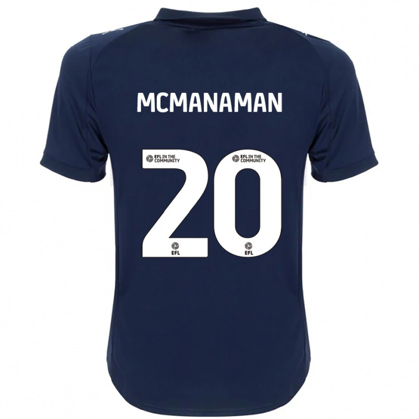 Danxen Criança Camisola Callum Mcmanaman #20 Azul Marinho Branco Alternativa 2025/26 Camisa Brasil