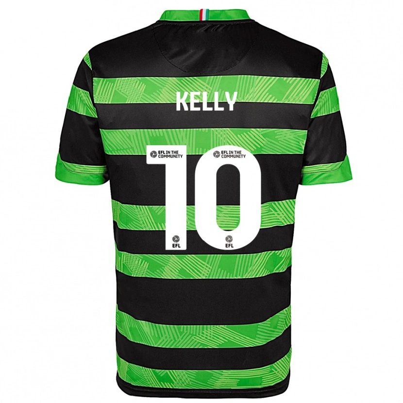 Danxen Criança Camisola Josh Kelly #10 Preto Verde Alternativa 2025/26 Camisa Brasil