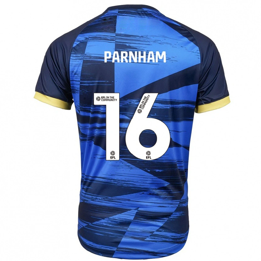 Danxen Criança Camisola Arianne Parnham #16 Azul Marinho Alternativa 2025/26 Camisa Brasil