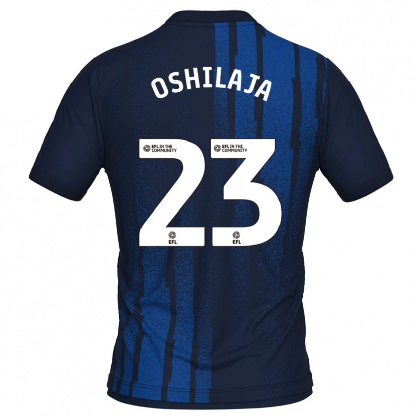 Danxen Criança Camisola Adedeji Oshilaja #23 Azul Marinho Branco Alternativa 2025/26 Camisa Brasil