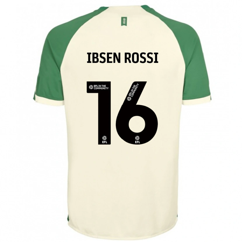 Danxen Criança Camisola Zeno Ibsen Rossi #16 Branco Sujo Verde Alternativa 2025/26 Camisa Brasil