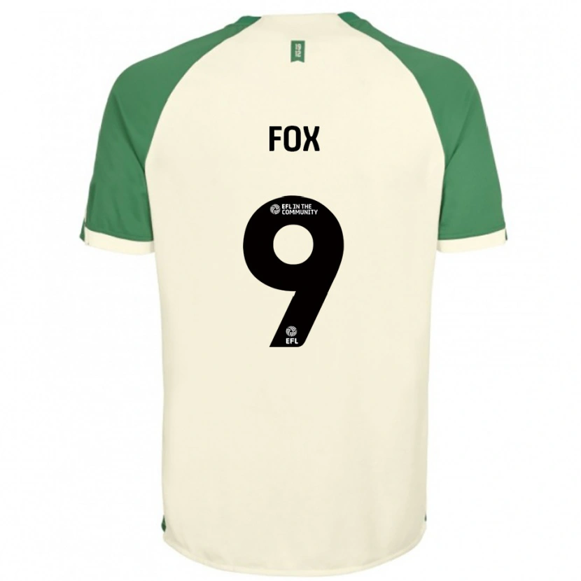 Danxen Criança Camisola Ruth Fox #9 Branco Sujo Verde Alternativa 2025/26 Camisa Brasil