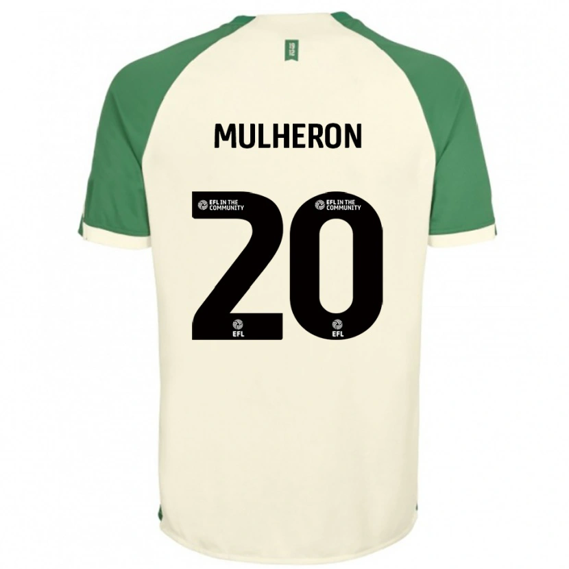 Danxen Criança Camisola Bronwyn Mulheron #20 Branco Sujo Verde Alternativa 2025/26 Camisa Brasil