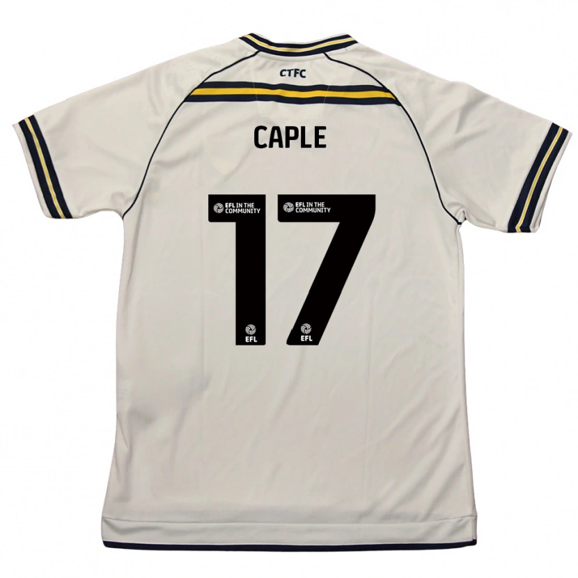 Danxen Criança Camisola Charlie Caple #17 Branco Azul Marinho Alternativa 2025/26 Camisa Brasil