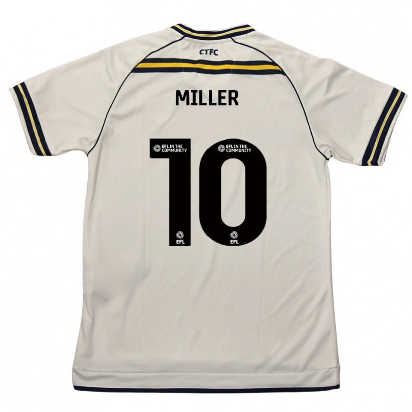 Danxen Criança Camisola George Miller #10 Branco Azul Marinho Alternativa 2025/26 Camisa Brasil