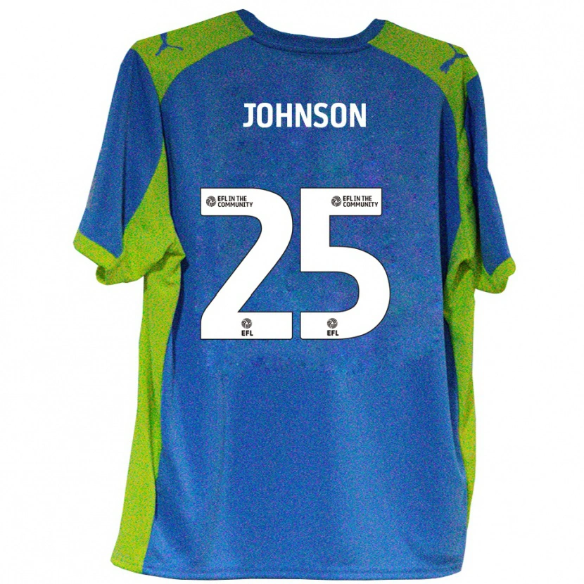Danxen Criança Camisola Will Johnson #25 Azul Celeste Amarelo Alternativa 2025/26 Camisa Brasil