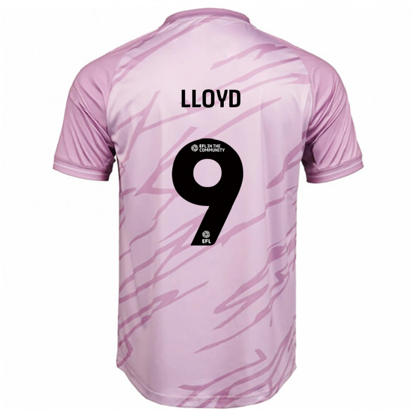 Danxen Criança Camisola George Lloyd #9 Rosa Preto Alternativa 2025/26 Camisa Brasil