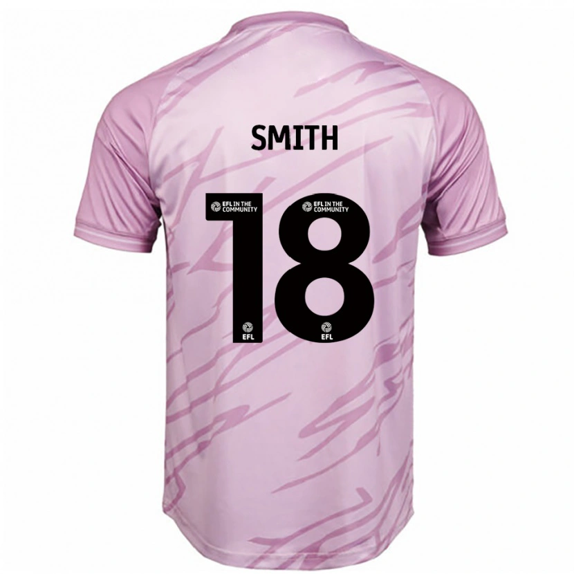 Danxen Criança Camisola Katy Smith #18 Rosa Preto Alternativa 2025/26 Camisa Brasil