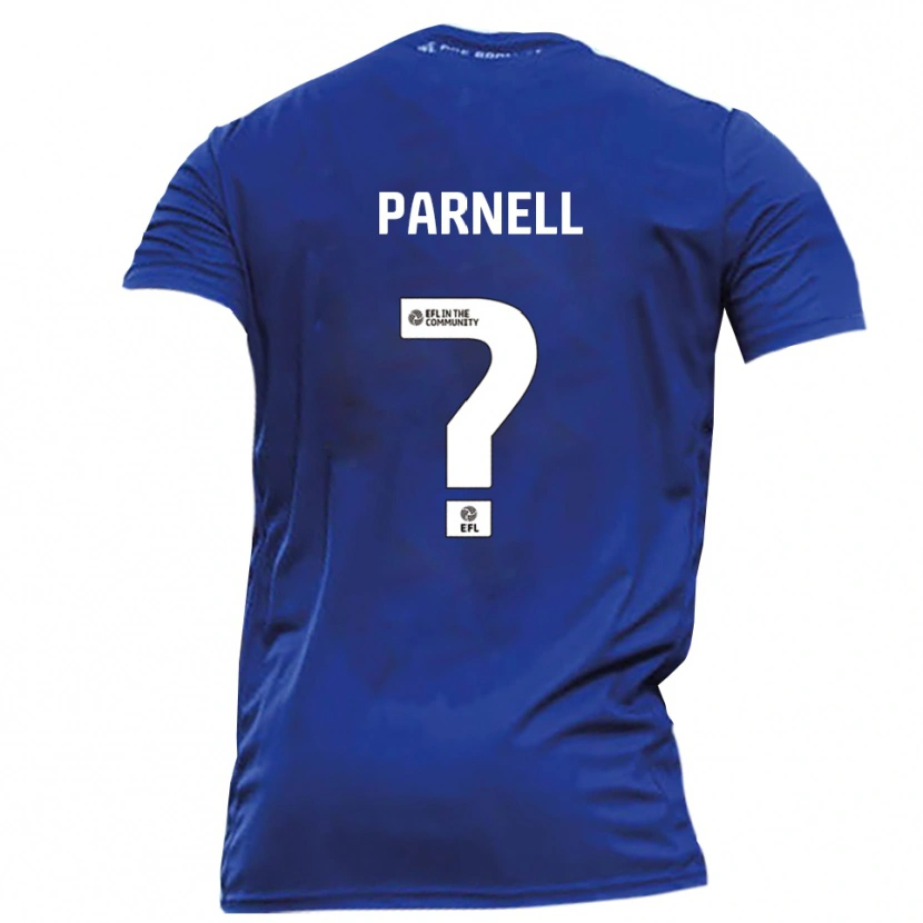 Danxen Criança Camisola Morgan Parnell #0 Azul Branco Alternativa 2025/26 Camisa Brasil