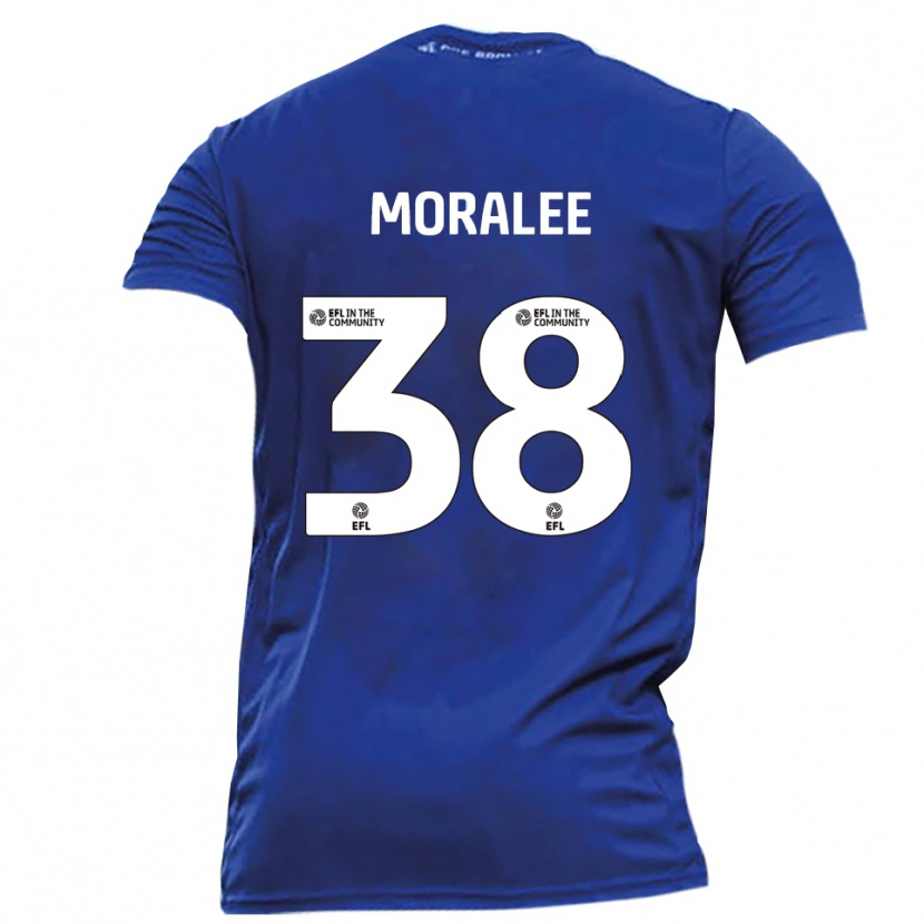 Danxen Criança Camisola Frankie Moralee #38 Azul Branco Alternativa 2025/26 Camisa Brasil