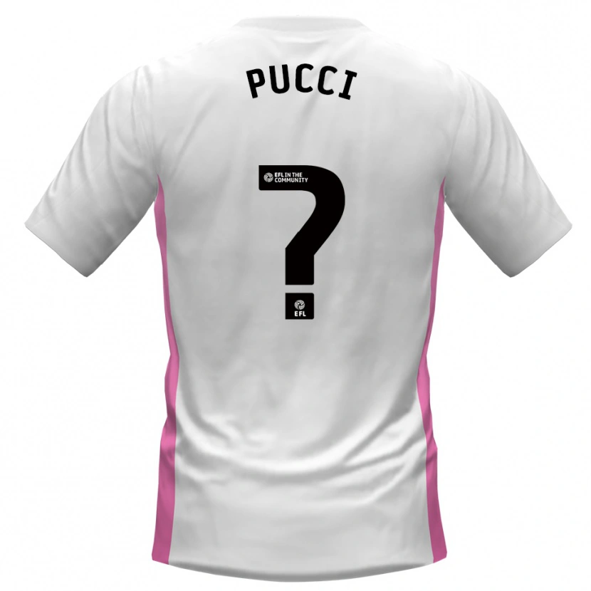 Danxen Criança Camisola William Pucci #0 Branco Vermelho Alternativa 2025/26 Camisa Brasil