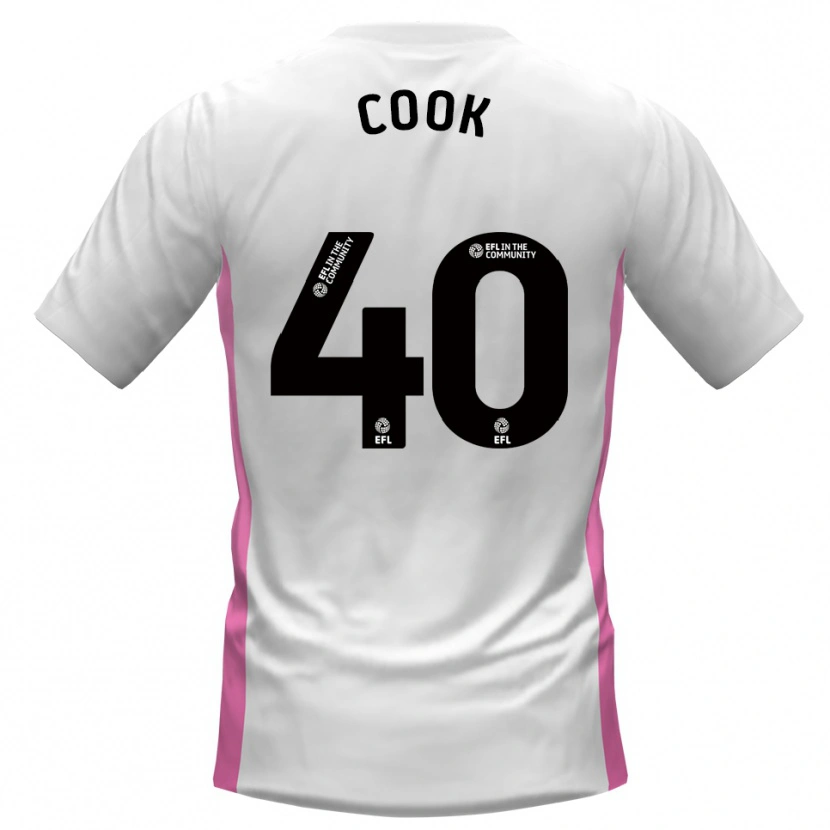 Danxen Criança Camisola Connor Cook #40 Branco Vermelho Alternativa 2025/26 Camisa Brasil