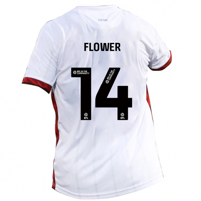 Danxen Criança Camisola Louis Flower #14 Branco Vermelho Preto Alternativa 2025/26 Camisa Brasil