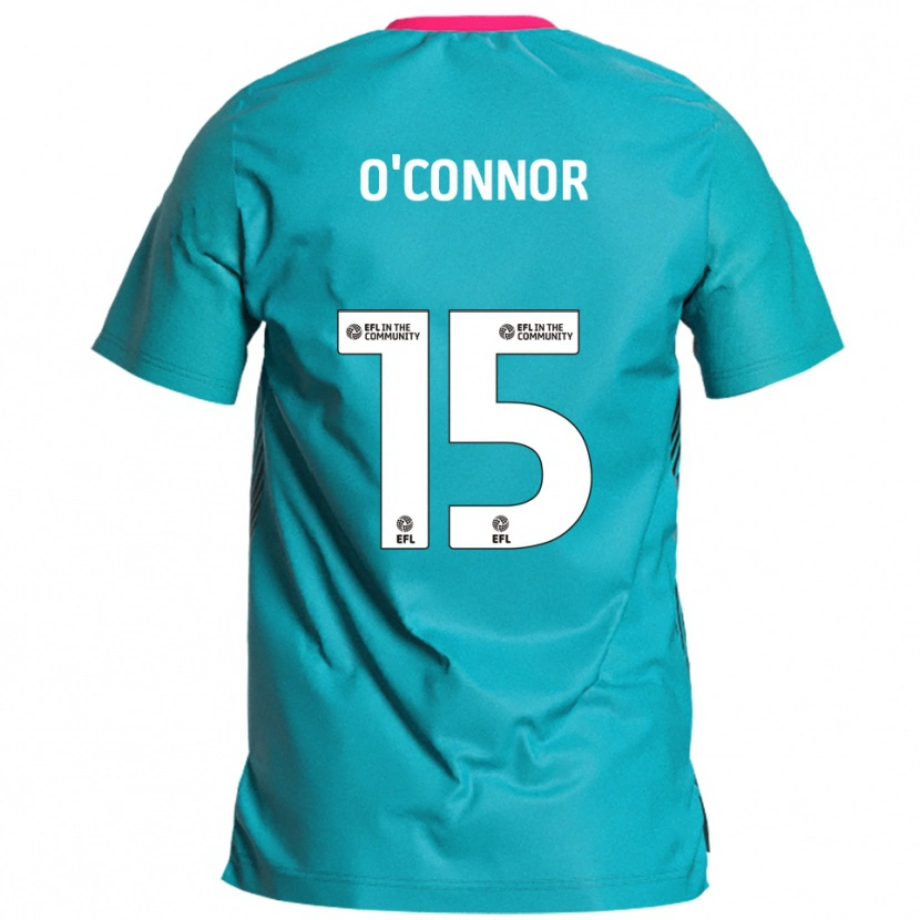 Danxen Criança Camisola Anthony O'connor #15 Azul Celeste Rosa Alternativa 2025/26 Camisa Brasil