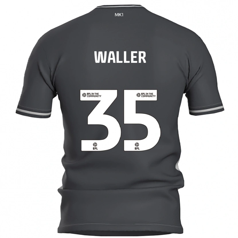 Danxen Criança Camisola Charlie Waller #35 Cinza Prata Alternativa 2025/26 Camisa Brasil