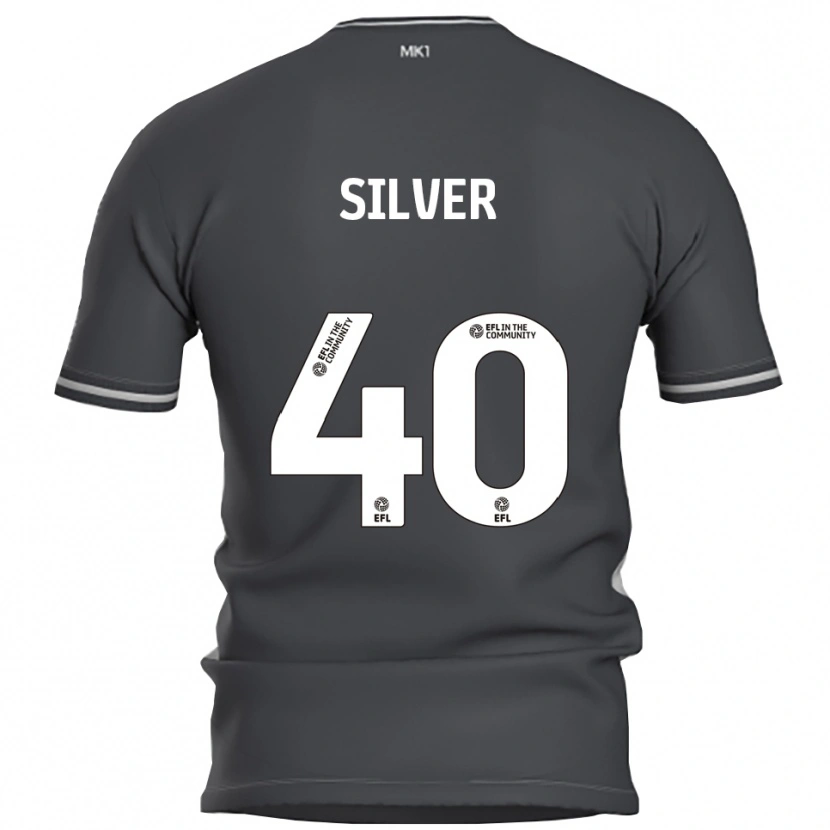 Danxen Criança Camisola Rian Silver #40 Cinza Prata Alternativa 2025/26 Camisa Brasil