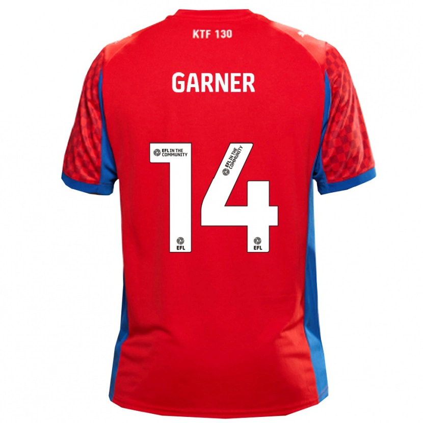 Danxen Criança Camisola Joe Garner #14 Vermelho Azul Alternativa 2025/26 Camisa Brasil