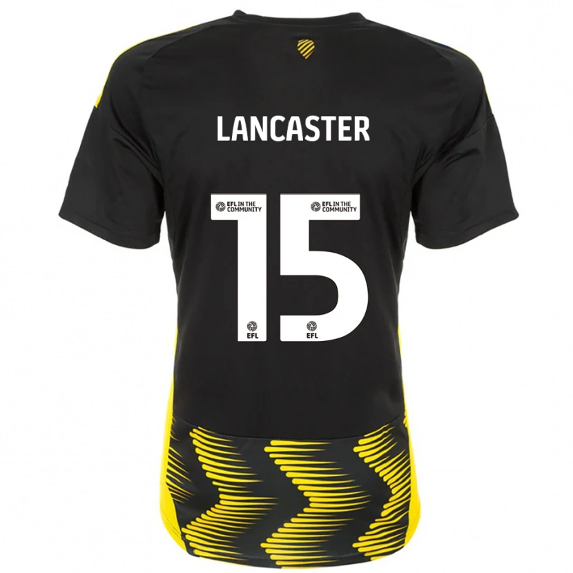 Danxen Criança Camisola Darcy Lancaster #15 Preto Amarelo Alternativa 2025/26 Camisa Brasil