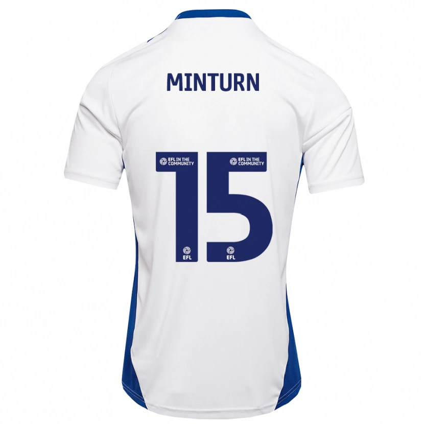 Danxen Criança Camisola Harrison Minturn #15 Branco Azul Alternativa 2025/26 Camisa Brasil