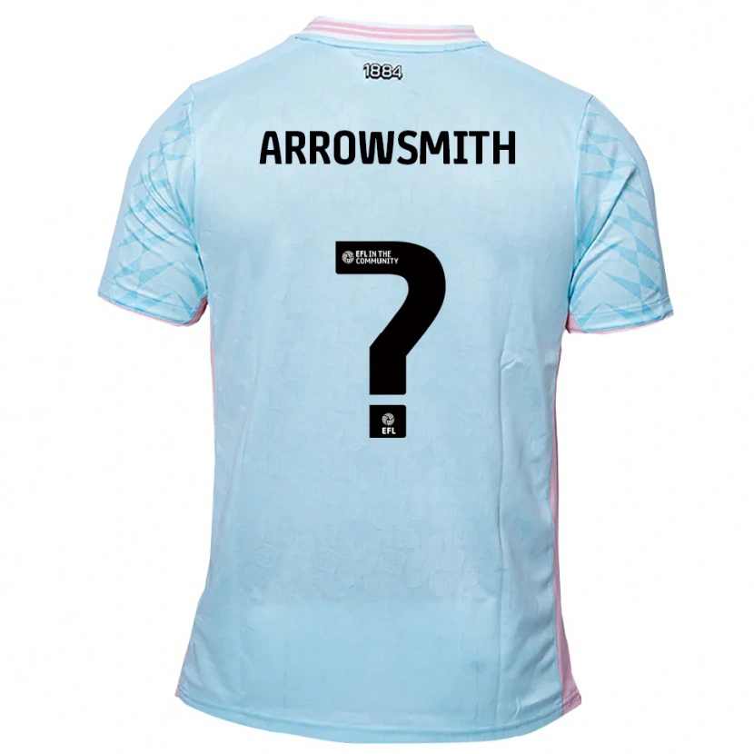 Danxen Criança Camisola Izzy Arrowsmith #0 Azul Celeste Rosa Alternativa 2025/26 Camisa Brasil