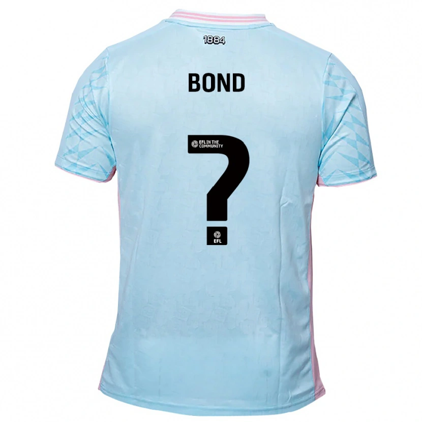 Danxen Criança Camisola Shaney Bond #0 Azul Celeste Rosa Alternativa 2025/26 Camisa Brasil