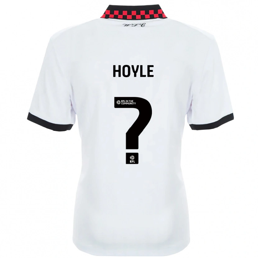 Danxen Criança Camisola Lauren Hoyle #0 Branco Preto Alternativa 2025/26 Camisa Brasil