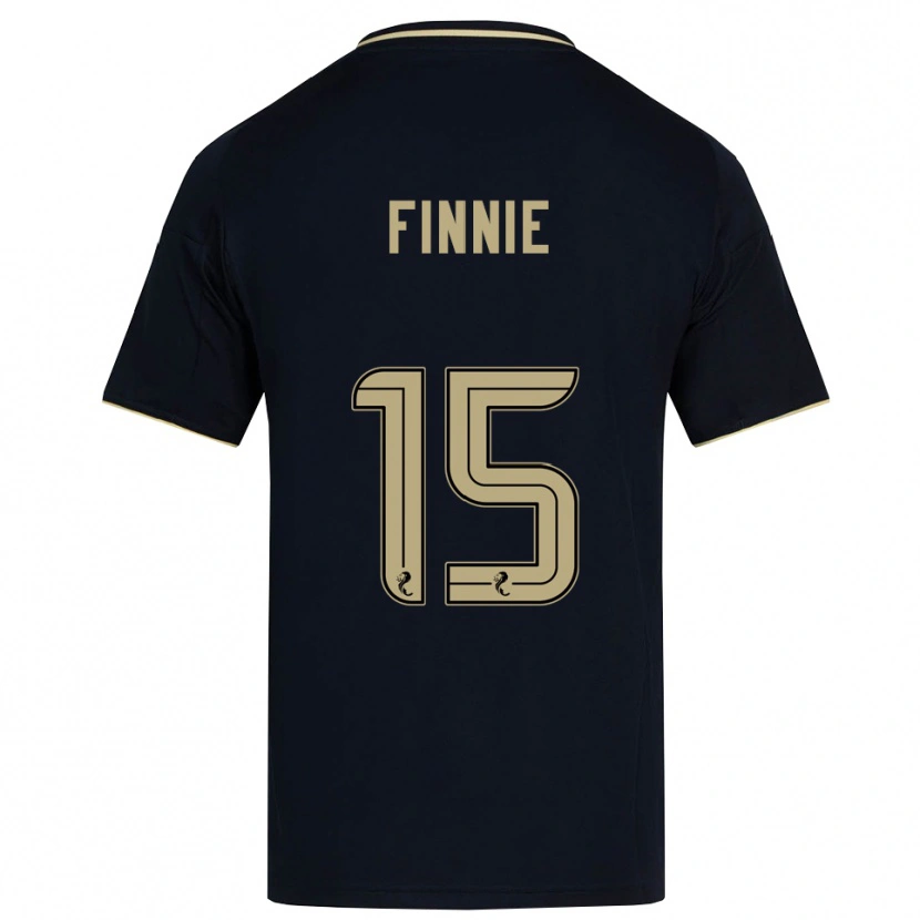 Danxen Criança Camisola Maddison Finnie #15 Azul Marinho Dourado Alternativa 2025/26 Camisa Brasil