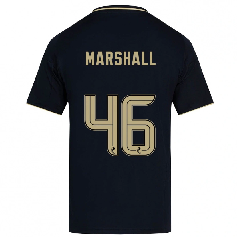Danxen Criança Camisola Findlay Marshall #46 Azul Marinho Dourado Alternativa 2025/26 Camisa Brasil