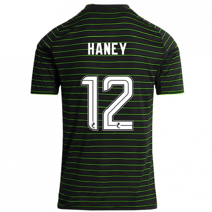 Danxen Criança Camisola Joseph Haney #12 Preto Verde Alternativa 2025/26 Camisa Brasil