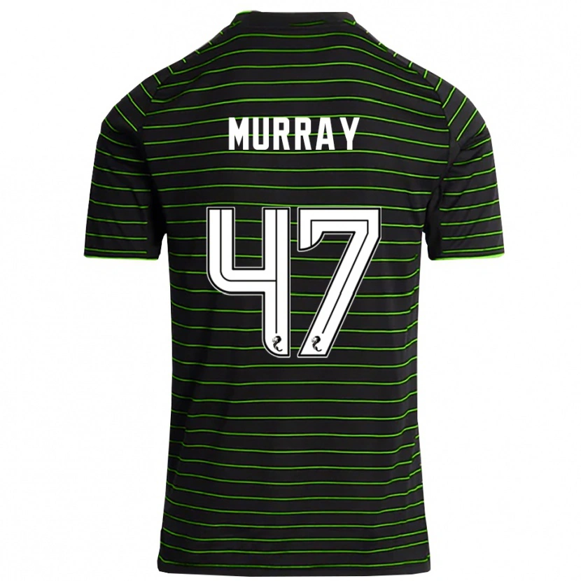 Danxen Criança Camisola Dane Murray #47 Preto Verde Alternativa 2025/26 Camisa Brasil