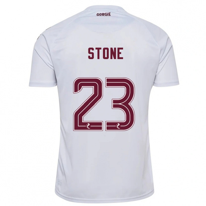 Danxen Criança Camisola Harry Stone #23 Branco Vinho Alternativa 2025/26 Camisa Brasil