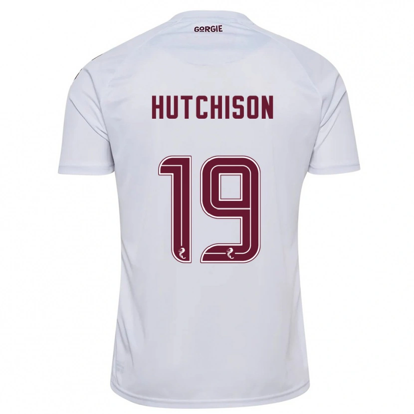 Danxen Criança Camisola Bayley Hutchison #19 Branco Vinho Alternativa 2025/26 Camisa Brasil