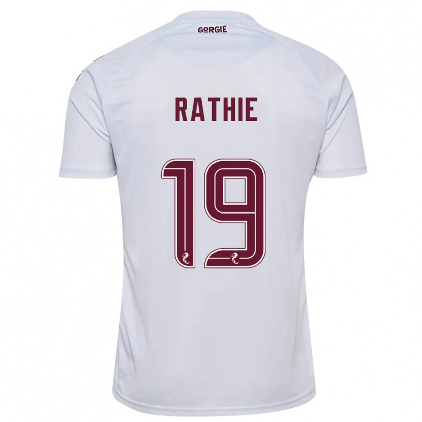 Danxen Criança Camisola Luke Rathie #19 Branco Vinho Alternativa 2025/26 Camisa Brasil