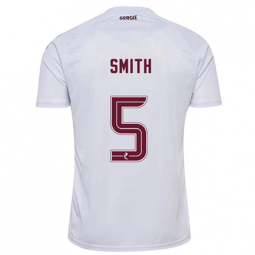 Danxen Criança Camisola Lucas Smith #5 Branco Vinho Alternativa 2025/26 Camisa Brasil