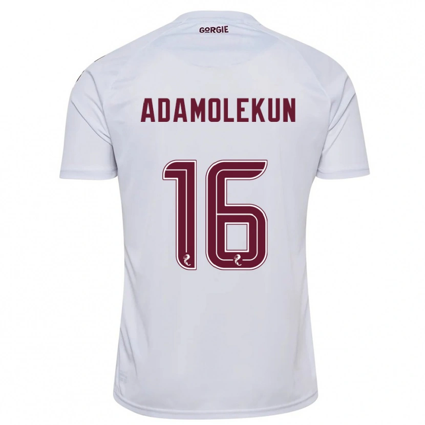 Danxen Criança Camisola Olufolasade Adamolekun #16 Branco Vinho Alternativa 2025/26 Camisa Brasil