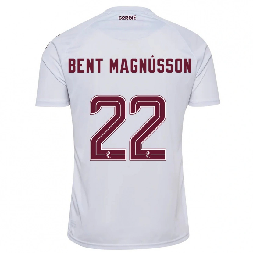 Danxen Criança Camisola Tómas Bent Magnússon #22 Branco Vinho Alternativa 2025/26 Camisa Brasil