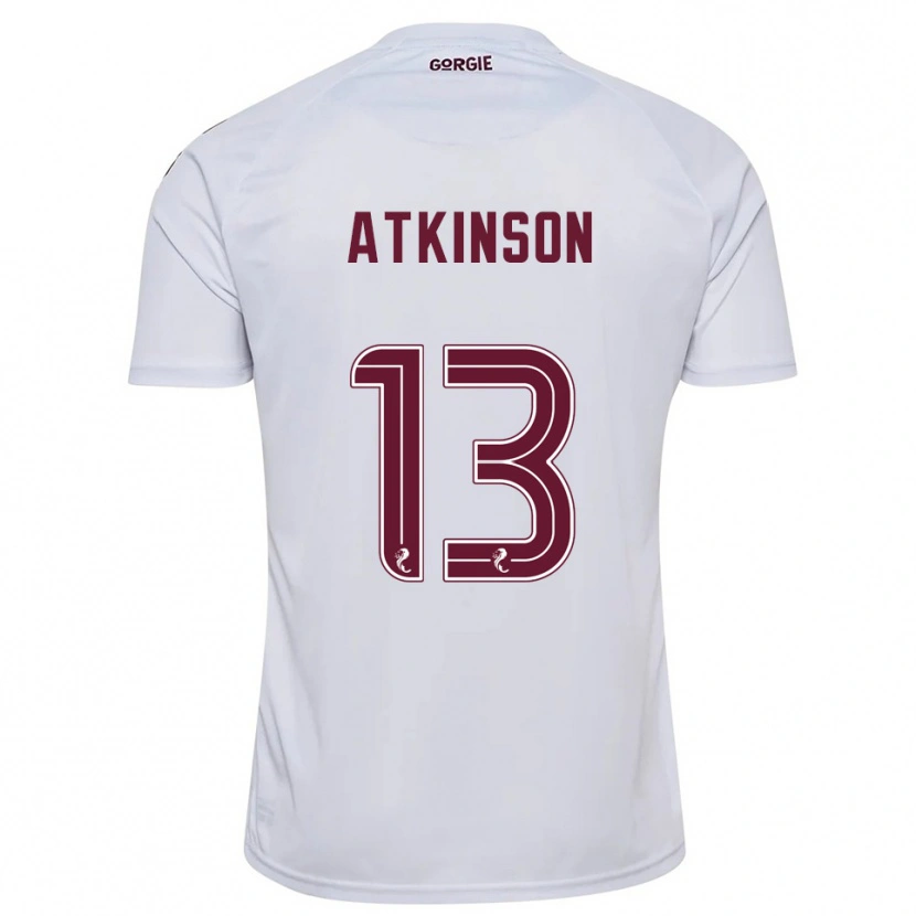 Danxen Criança Camisola Nathaniel Atkinson #13 Branco Vinho Alternativa 2025/26 Camisa Brasil