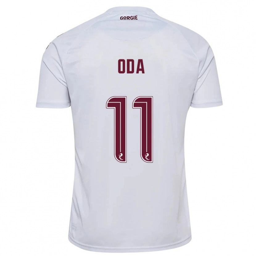 Danxen Criança Camisola Yutaro Oda #11 Branco Vinho Alternativa 2025/26 Camisa Brasil