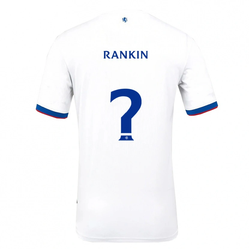 Danxen Criança Camisola Luca Rankin #0 Branco Vermelho Azul Alternativa 2025/26 Camisa Brasil