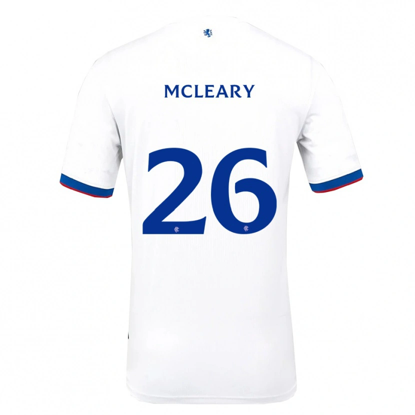 Danxen Criança Camisola Jodi Mcleary #26 Branco Vermelho Azul Alternativa 2025/26 Camisa Brasil
