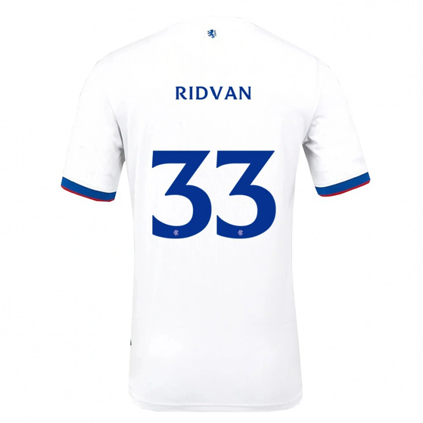 Danxen Criança Camisola Rıdvan Yılmaz #33 Branco Vermelho Azul Alternativa 2025/26 Camisa Brasil