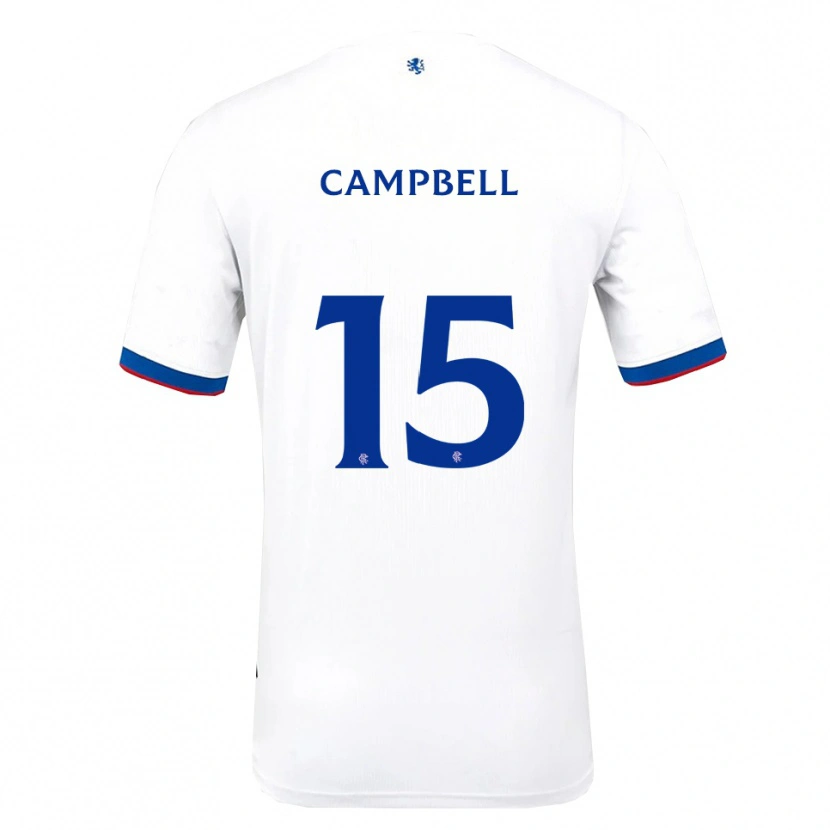 Danxen Criança Camisola Connor Campbell #15 Branco Vermelho Azul Alternativa 2025/26 Camisa Brasil