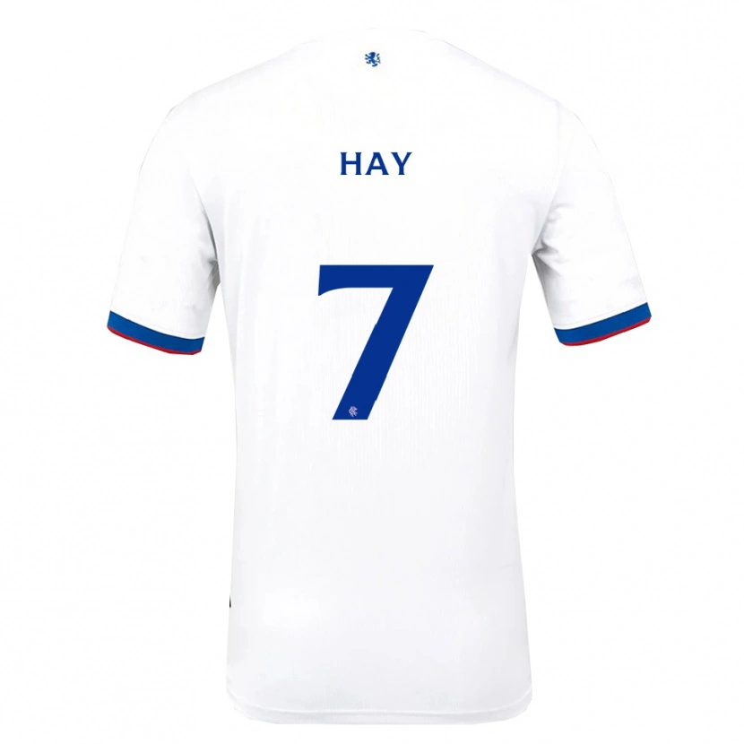 Danxen Criança Camisola Brogan Hay #7 Branco Vermelho Azul Alternativa 2025/26 Camisa Brasil