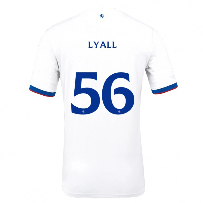 Danxen Criança Camisola Arron Lyall #56 Branco Vermelho Azul Alternativa 2025/26 Camisa Brasil