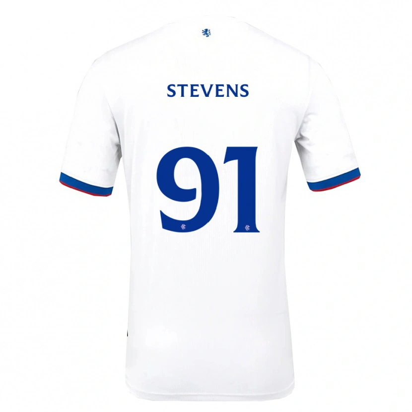 Danxen Criança Camisola Archie Stevens #91 Branco Vermelho Azul Alternativa 2025/26 Camisa Brasil