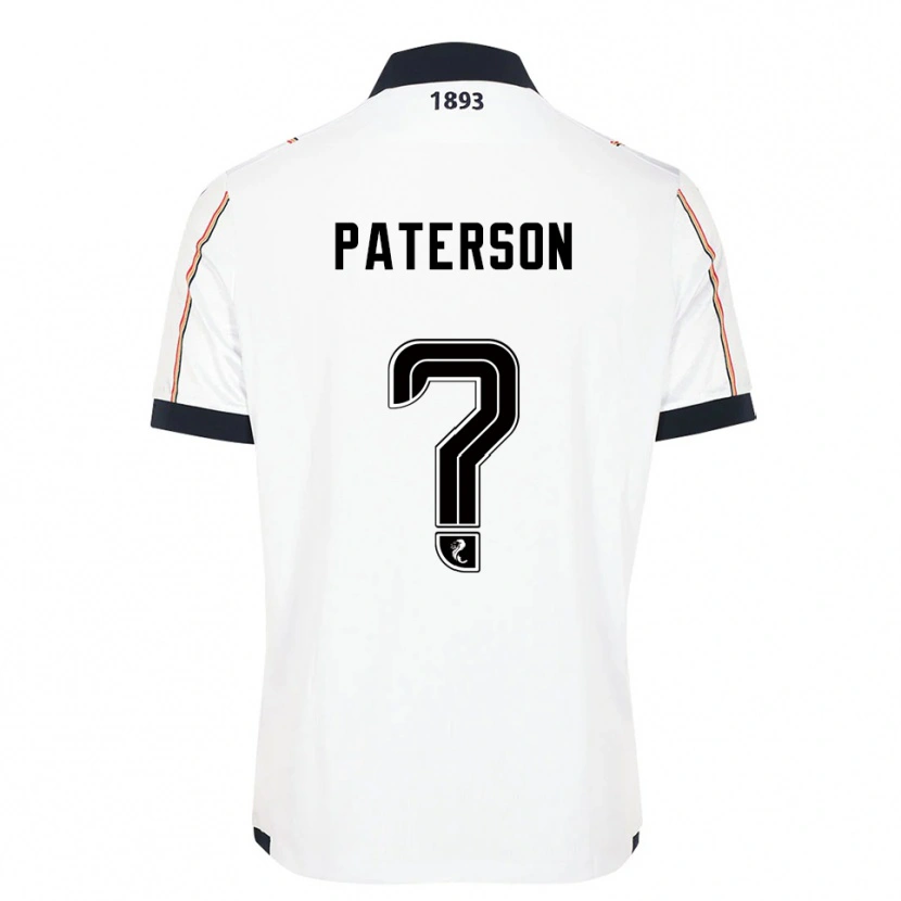 Danxen Criança Camisola Sonny Paterson #0 Branco Azul Marinho Vermelho Alternativa 2025/26 Camisa Brasil